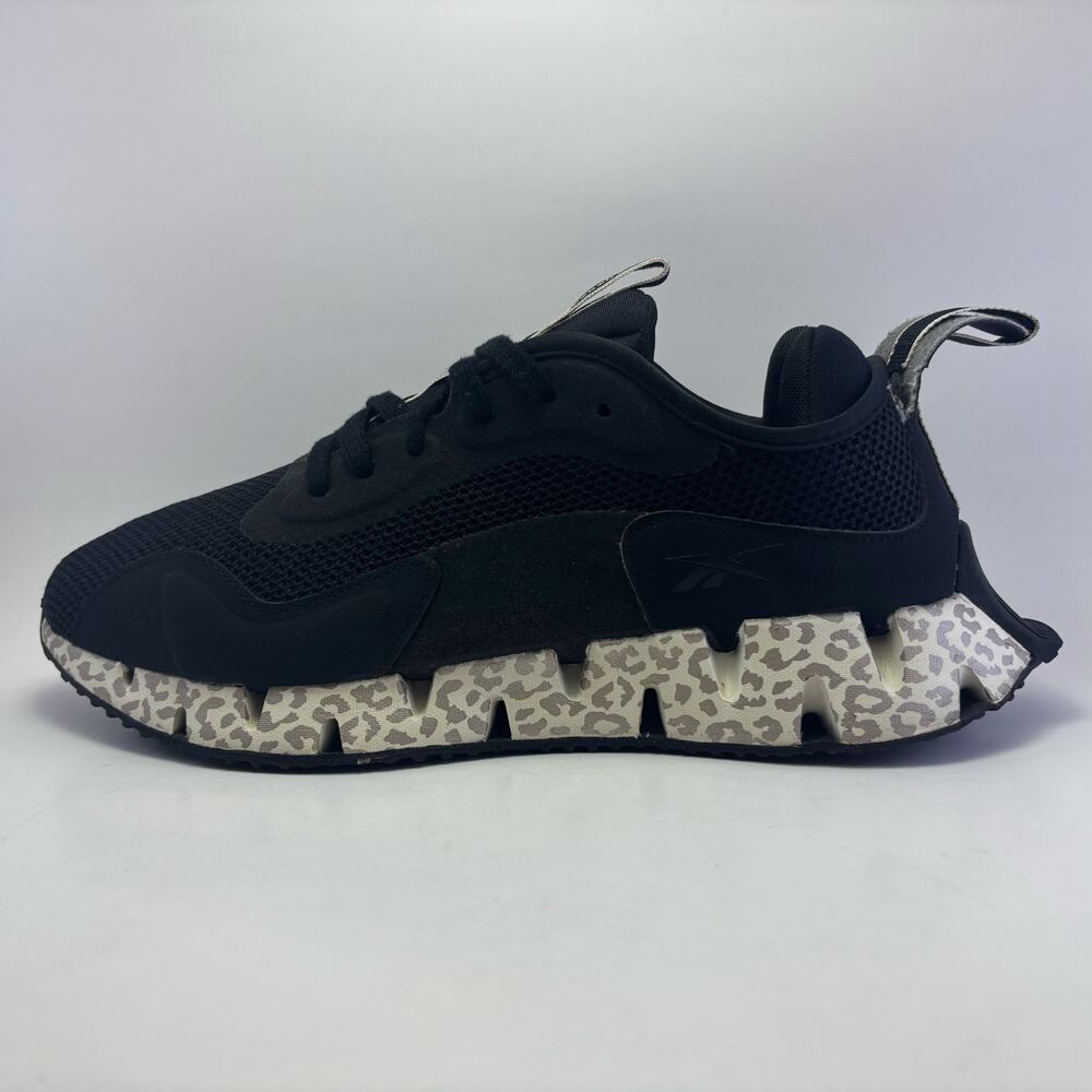 REEBOK “Zig Dynamica Black Leopard” Shoes Womens Size 11